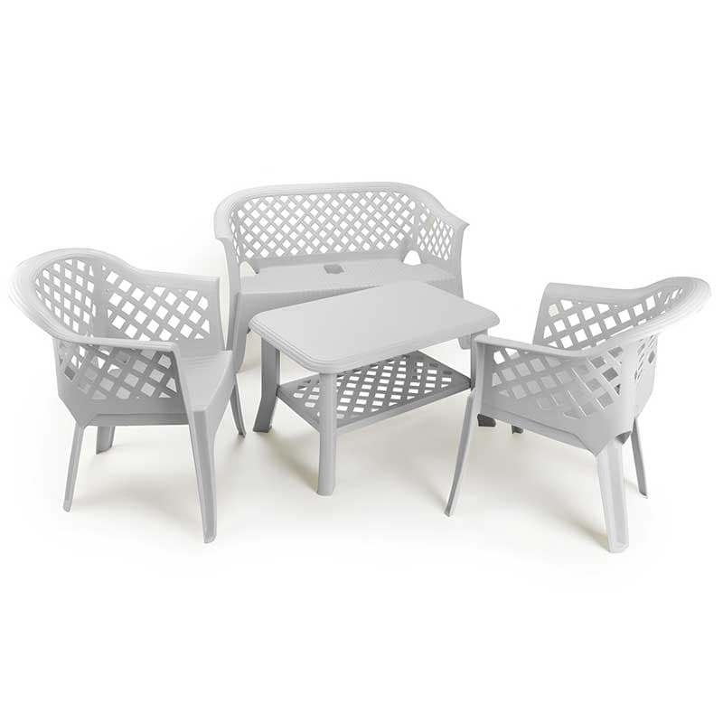 Baštenski set IPAE Progarden Veranda White
