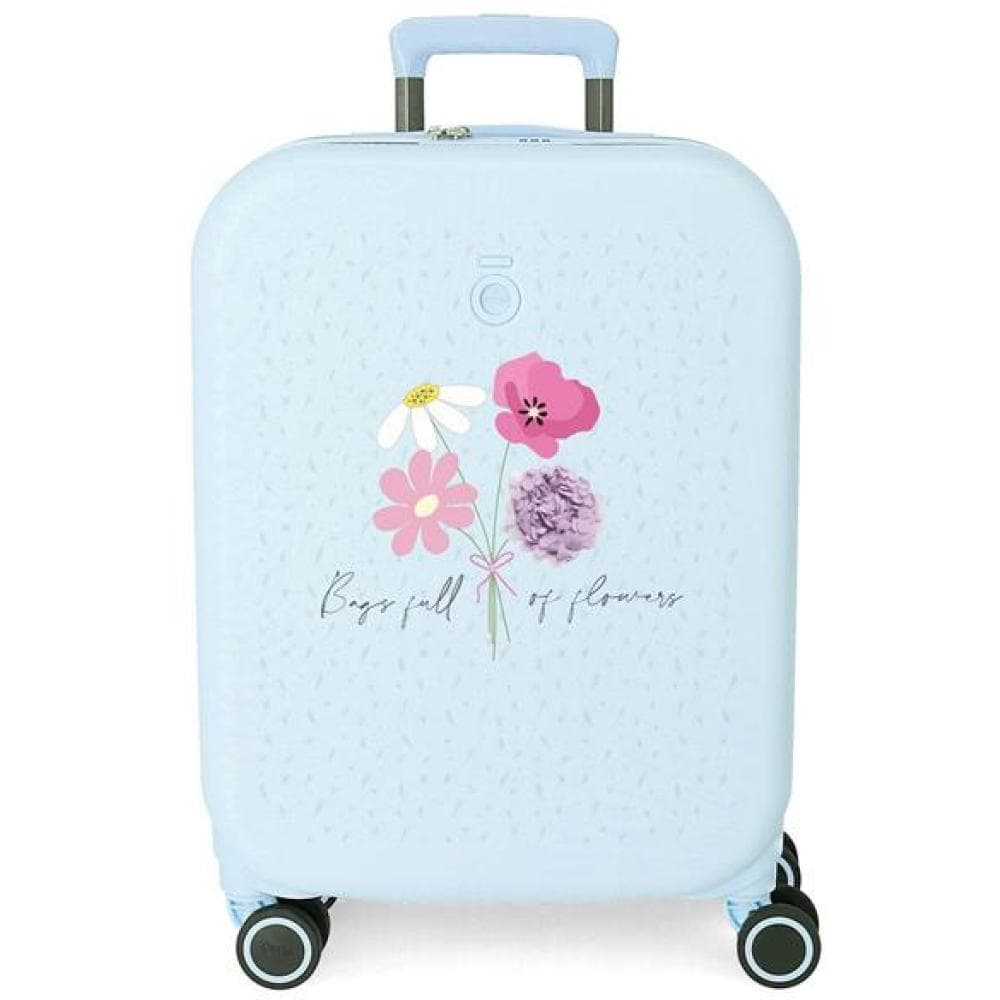 Kabinski kofer 55cm Enso Full Of Flowers sky blue 97791