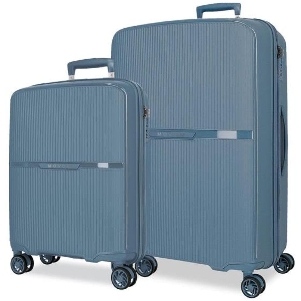 Putni koferi od polipropilena 56cm i 66cm Movom Moon blue 55195