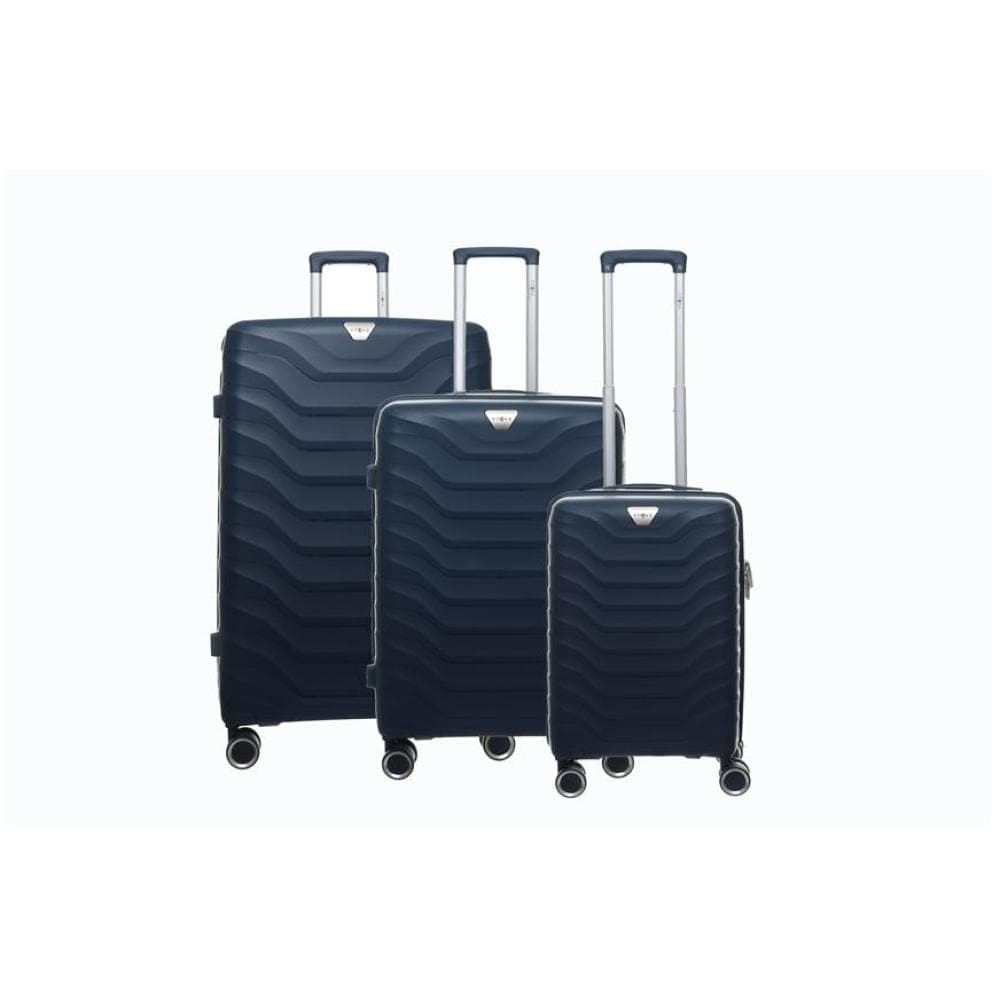 Putni koferi od polipropilena Komplet Enova Longbeach millennium blue 526340