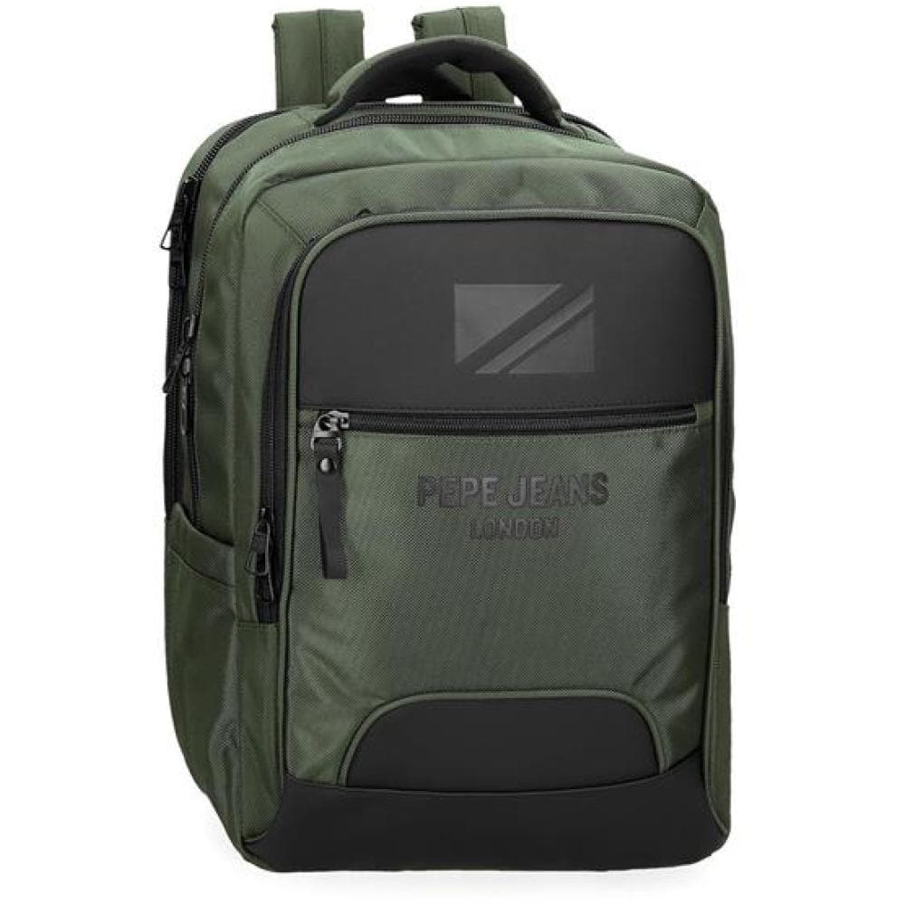 Ranac 44cm sa pregradama za laptop i tablet Pepe Jeans Bromley green 70625