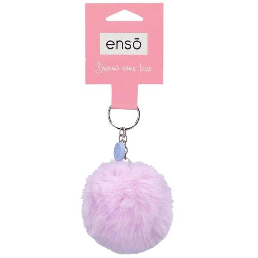 Privezak za ključeve torbu ranac Enso Pompon orchid pink 96102