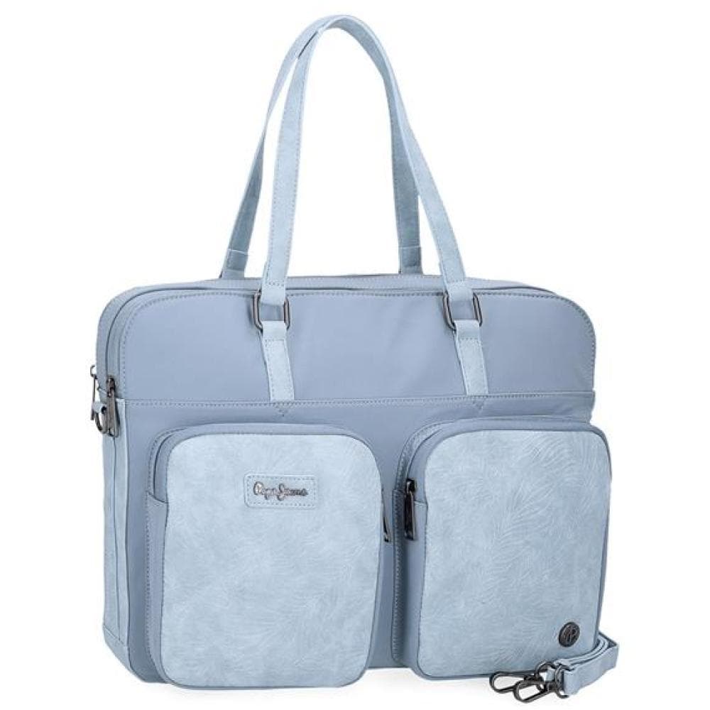 Ženska poslovna torba sa pregradom za laptop PJL Jana blue 71460