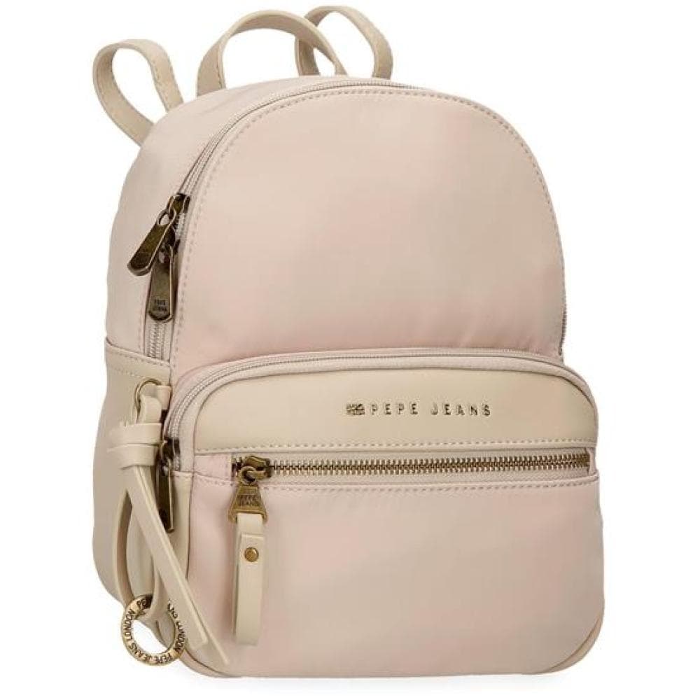 Ženski modni ranac 25cm Pepe Jeans Morgan beige 79220