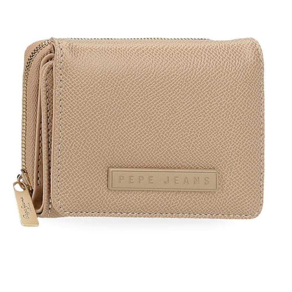 Novčanik na preklop 10cm Pepe Jeans Elia beige 79482