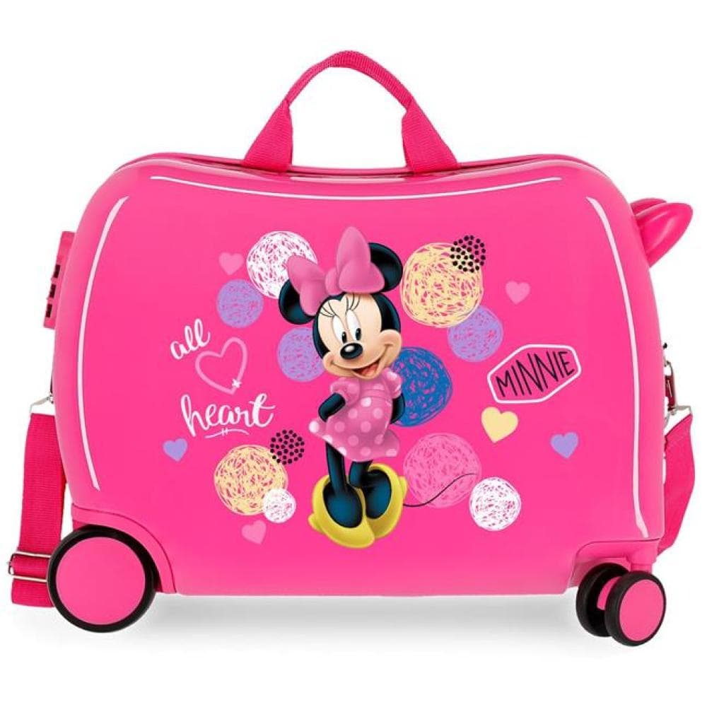 Dečiji kofer 50cm za put i vožnju Disney Minnie Love 20598