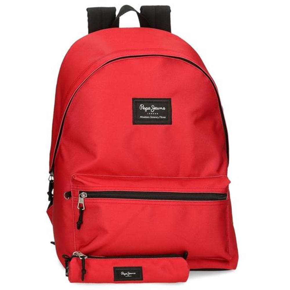 Školski ranac i pernica Komplet Pepe Jeans Aris red 63392