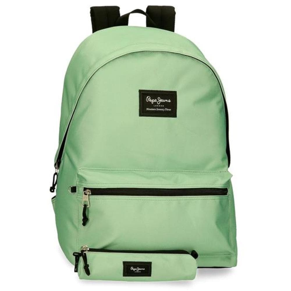 Školski ranac i pernica Komplet Pepe Jeans Aris mint 63292