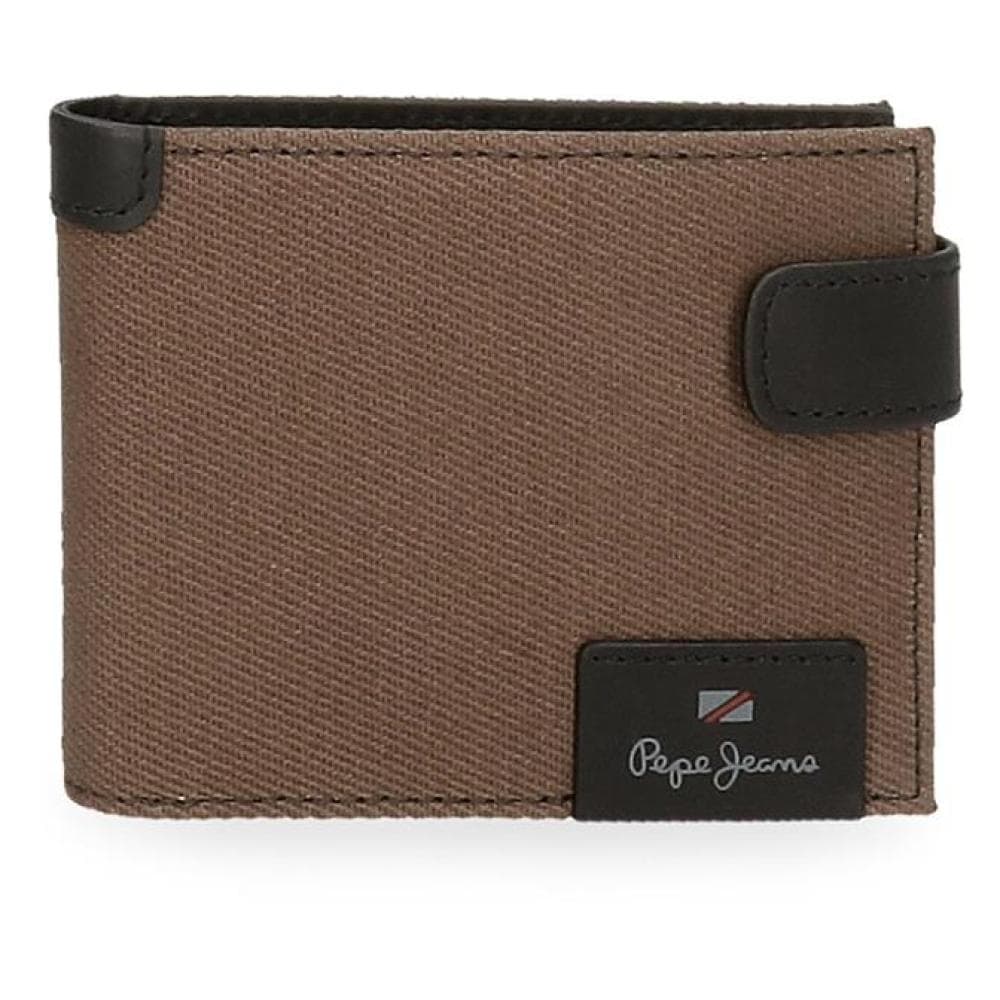 Kožni novčanik za muškarce 11cm PJL Hilltop brown 74133