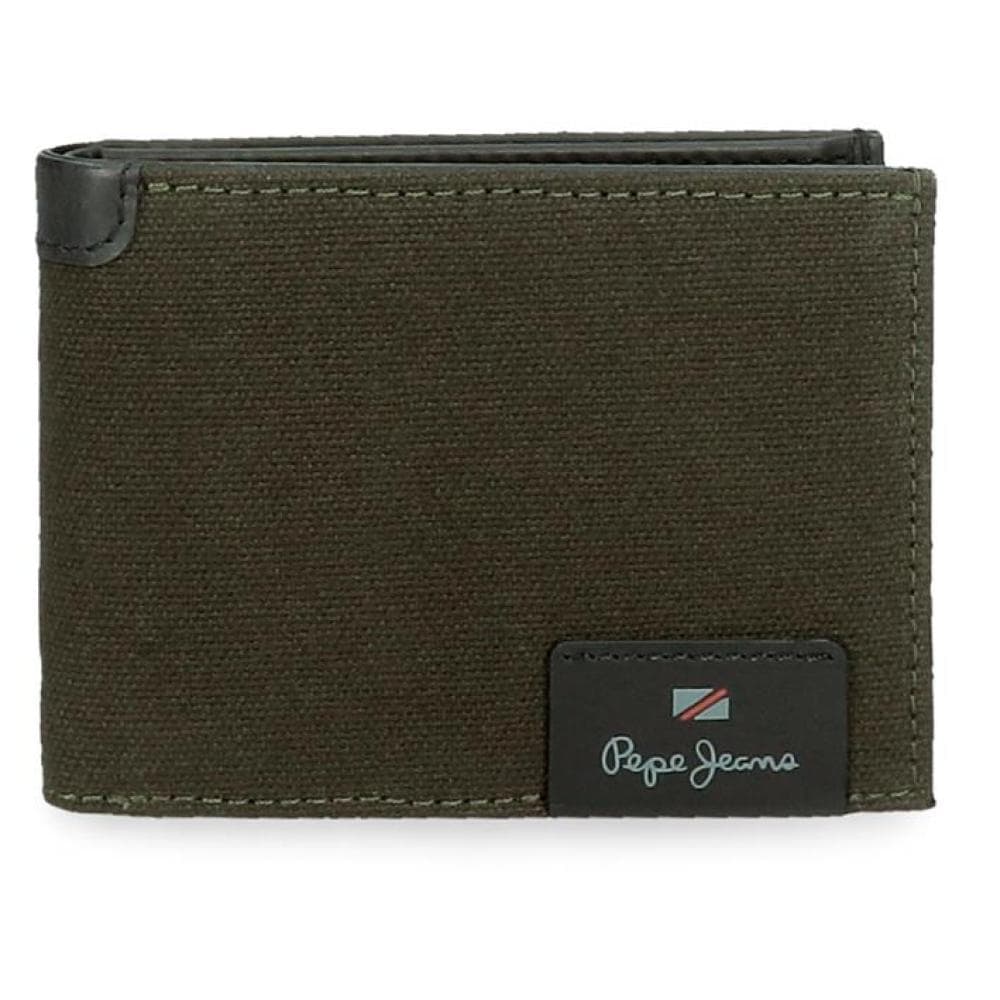 Kožni novčanik za muškarce 11cm PJL Hilltop green 74131