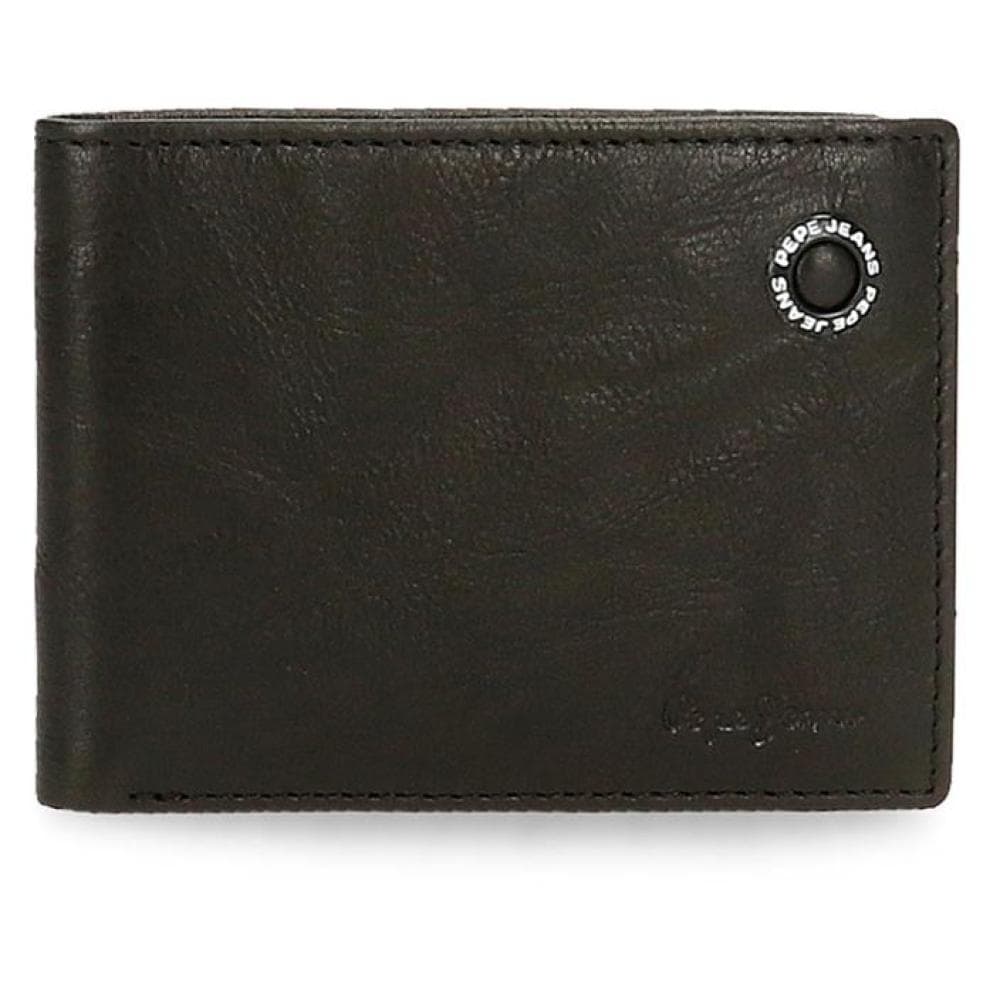 Muški novčanik od prirodne kože Pepe Jeans Badge black 73771