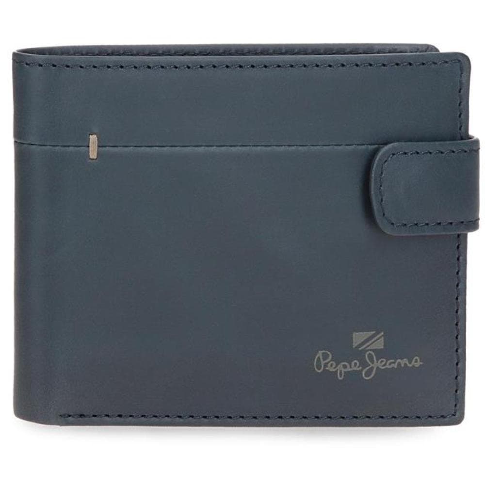 Muški novčanik od prirodne kože PJL Staple navy 78433