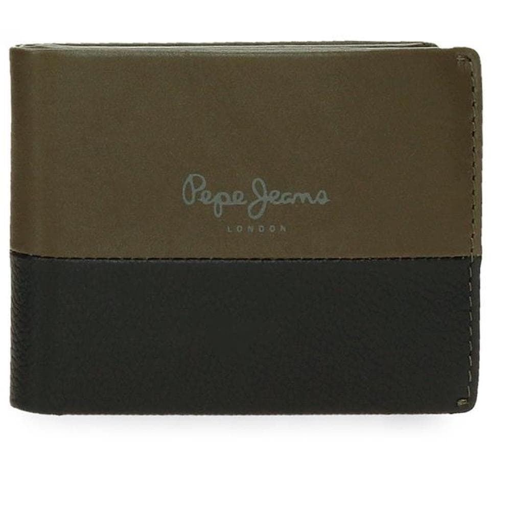 Kožni novčanik za muškarce Pepe Jeans Dual green 78331