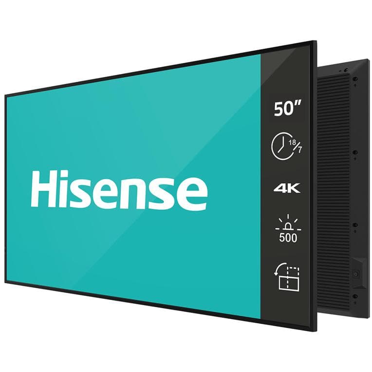 HISENSE 50 inča 50GM50D 4K UHD 500 nita Digital Signage Display - 18/7 Operation