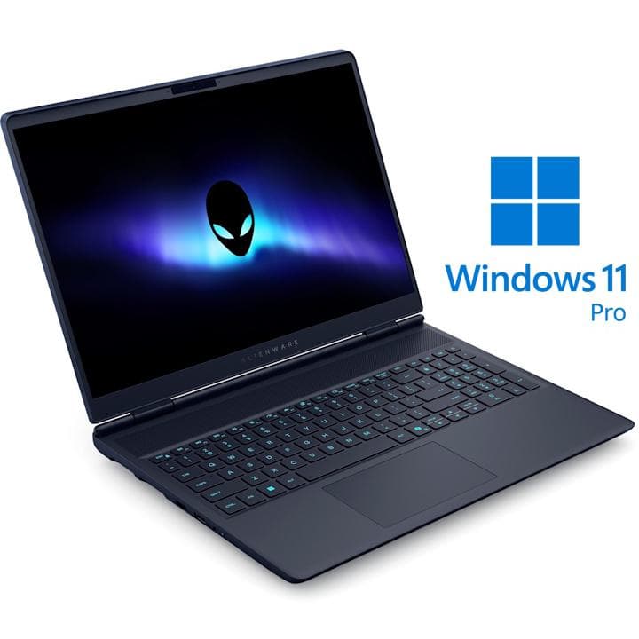 DELL Alienware 16X Aurora 16 inch QHD+ 240Hz 500nits Core Ultra 9 275HX 32GB 1TB SSD GeForce RTX 5070 8GB RGB Backlit Win11Pro gaming laptop