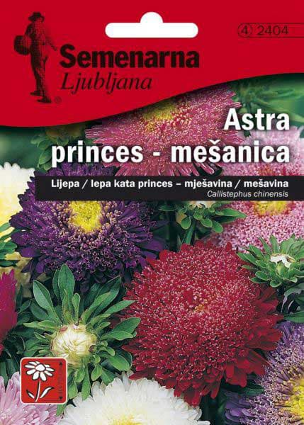Seme 10 kesica Lepa Kata Princes - mešavina - Callistephus chinensis 2404