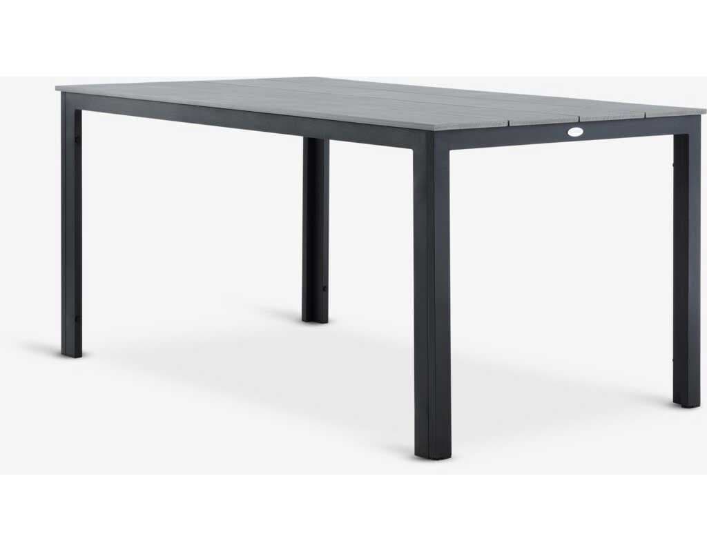 Sto Lyst 90 x 150 cm Aluminijum i Veštačko Drvo