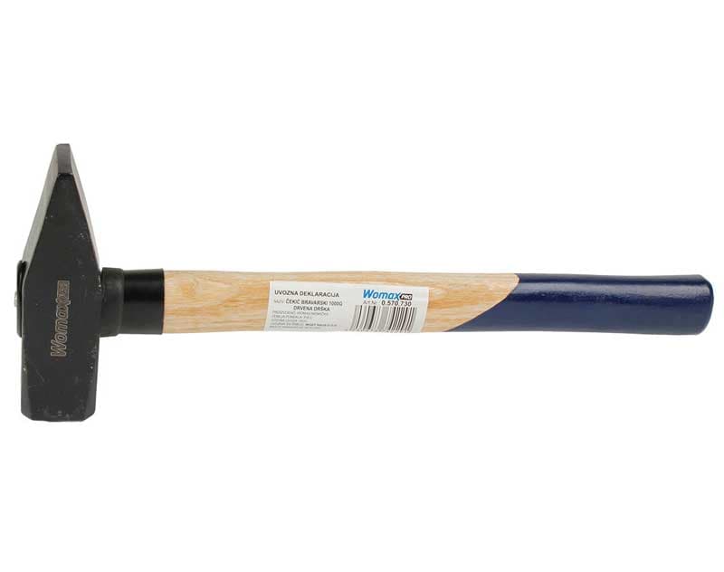 Čekić sa drvenom drškom 1000g Womax 0570730
