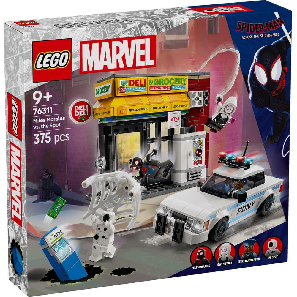 LEGO 76311 Spajder-verzum: Majls Morales Protiv Mrlje