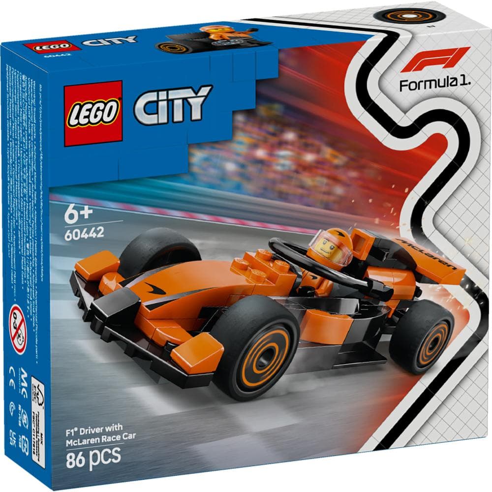 LEGO 60442 F1® Vozač S Mclaren Formulom