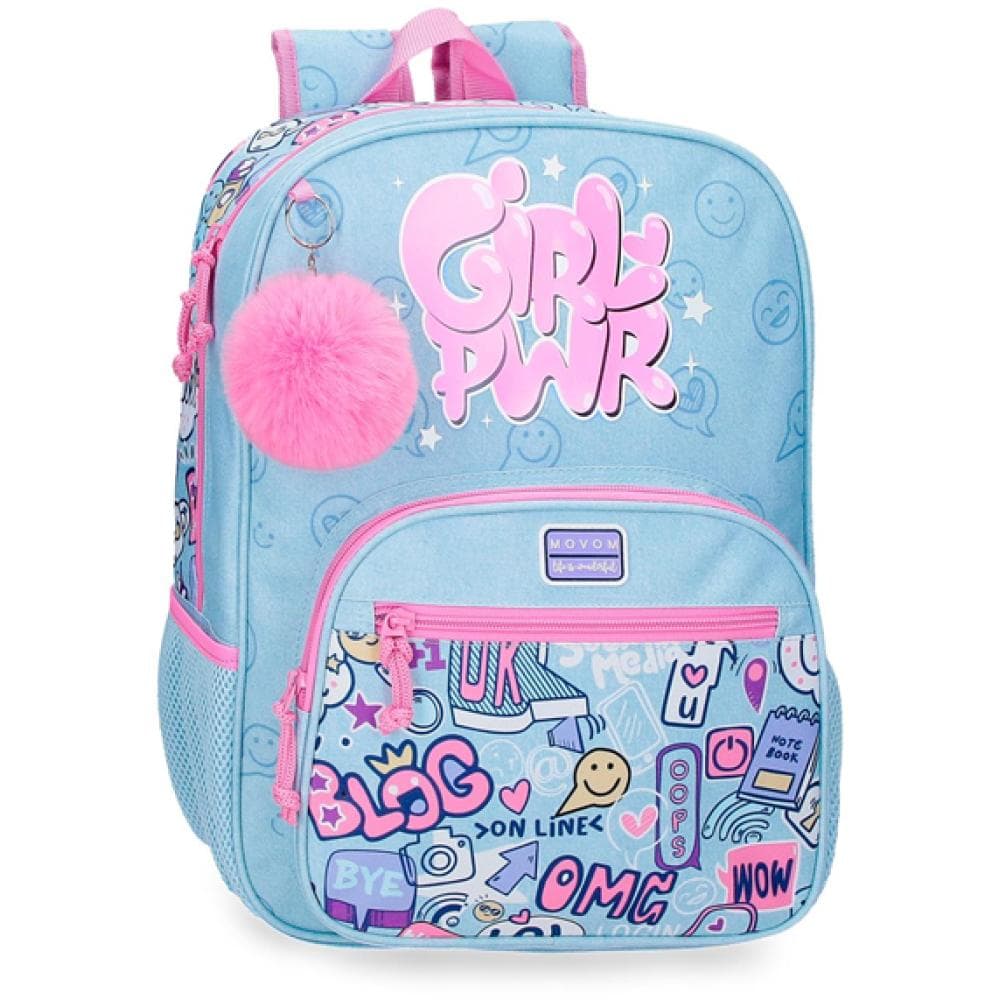 Školski ranac 38cm Movom Girl Power 30723