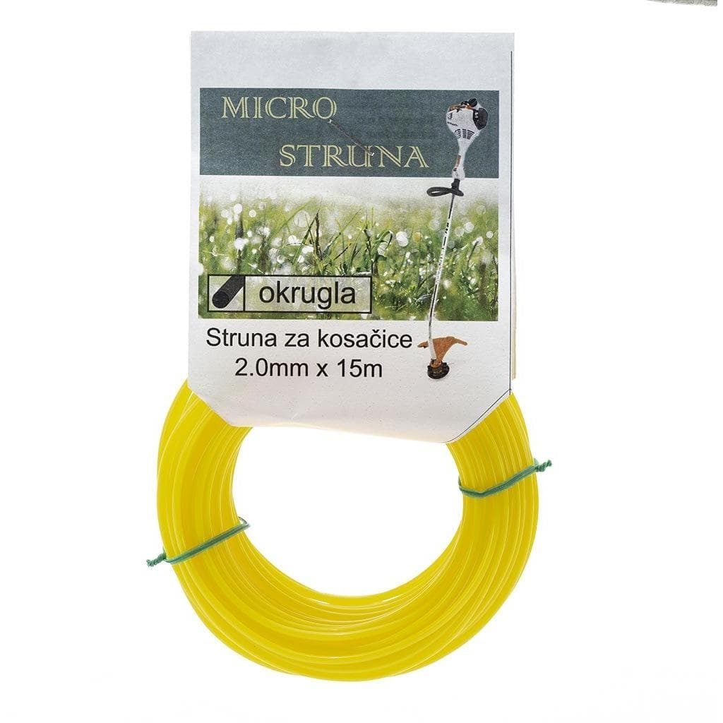 Struna za trimer 2mm x 15m Okrugla nit
