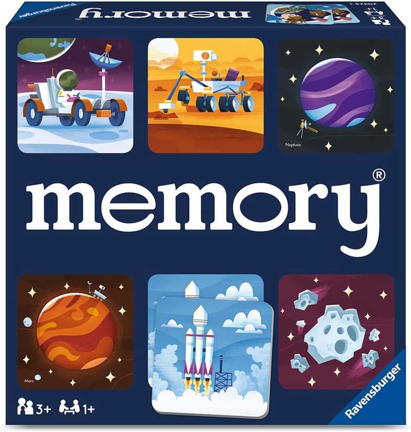 Društvena igra Memorija Svemir Ravensburger 20424