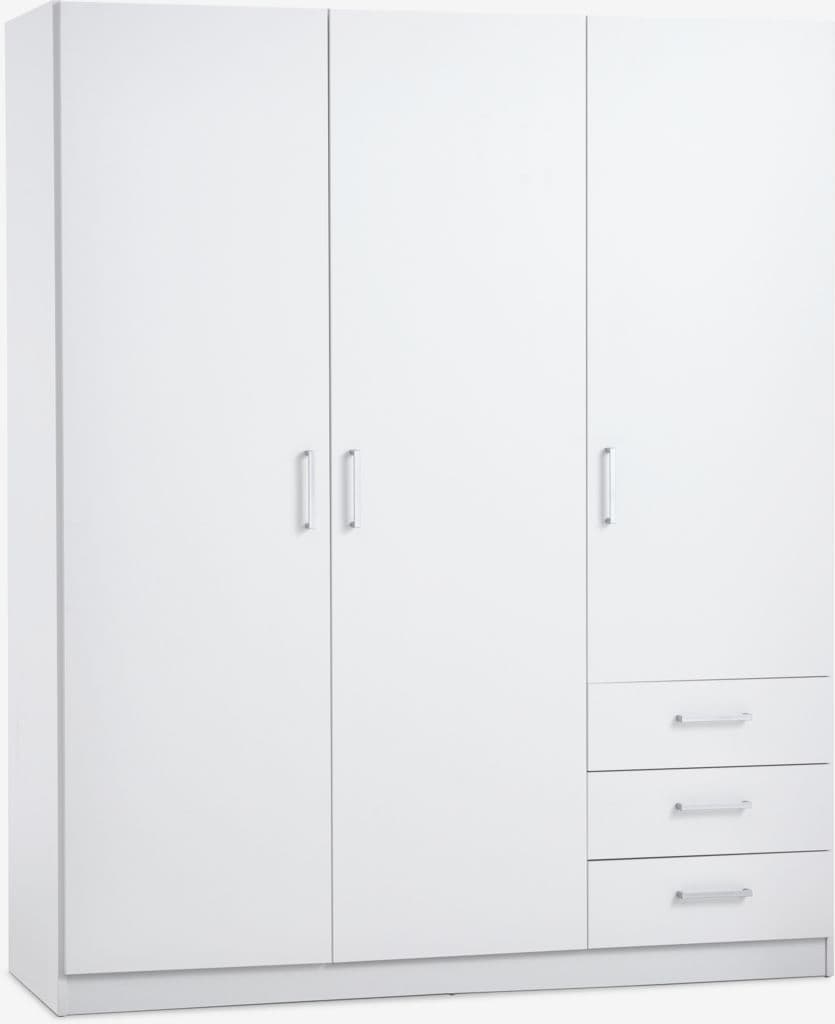 Ormar Garderober 144 x 176 cm - Troje Vrata Tri Fioke