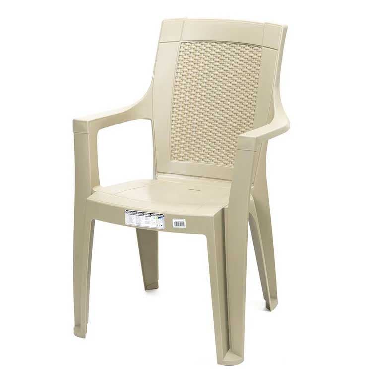 Baštenska stolica PVC Classic Ratan Cappuccino