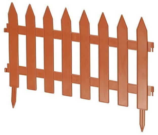 Prosperplast Modularna baštenska ograda 3.2m V35cm Terakota
