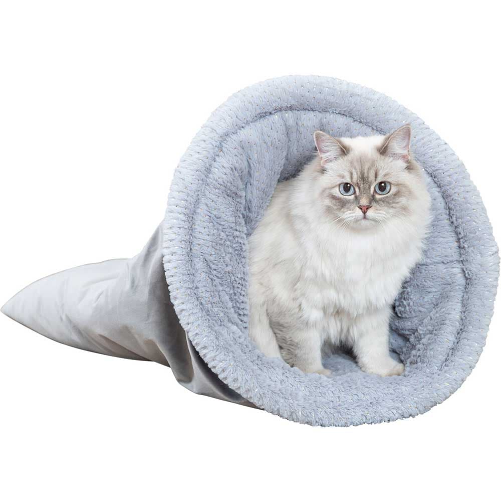 Džak mačke za spavanje Livia xmas soft grey Trixie 927118