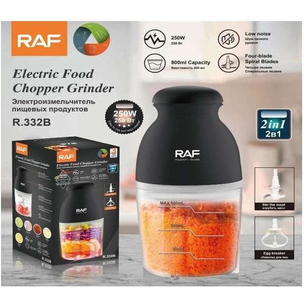 RAF Seckalica Crna 0,8L 250W R.332B - Nindža u vašoj kuhinji