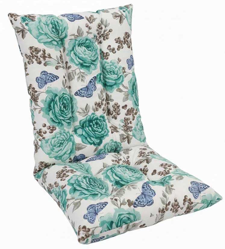 Jastuk Za Stolicu Sa Naslonom 1 kom. 50x100 cm BLUE ROSES