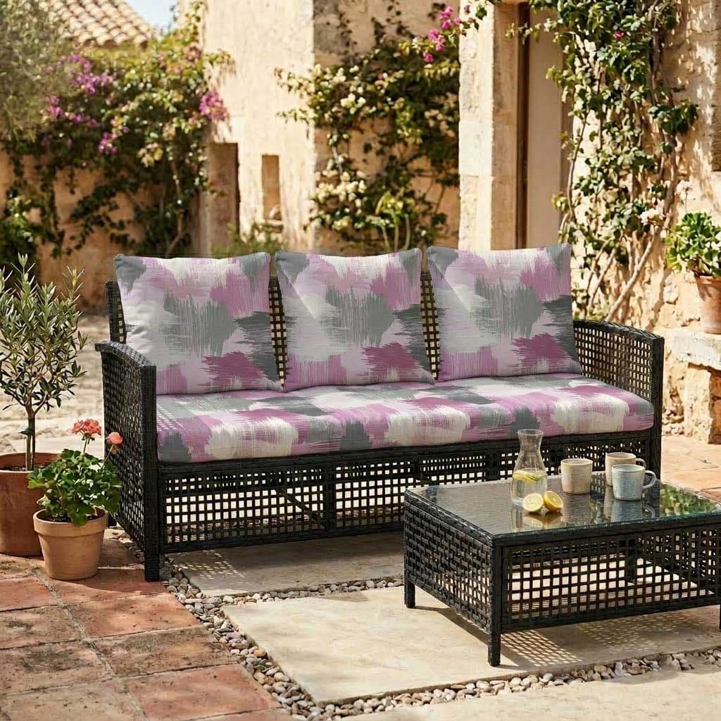 Jastuci za baštenski trosed 160x50x50cm PINK JAM