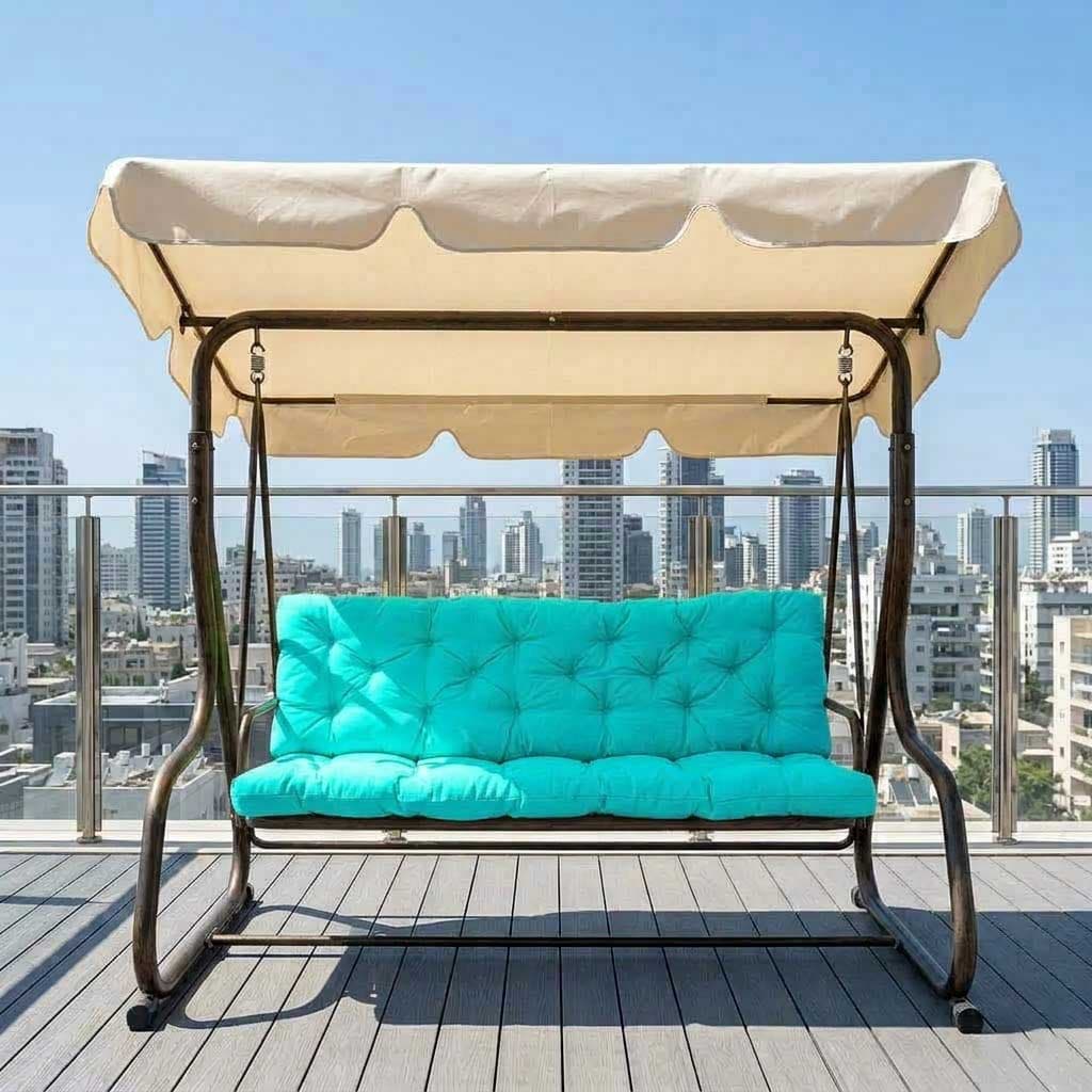 Jastuci za Baštensku Ljuljašku 180x65x65cm TURQUOISE