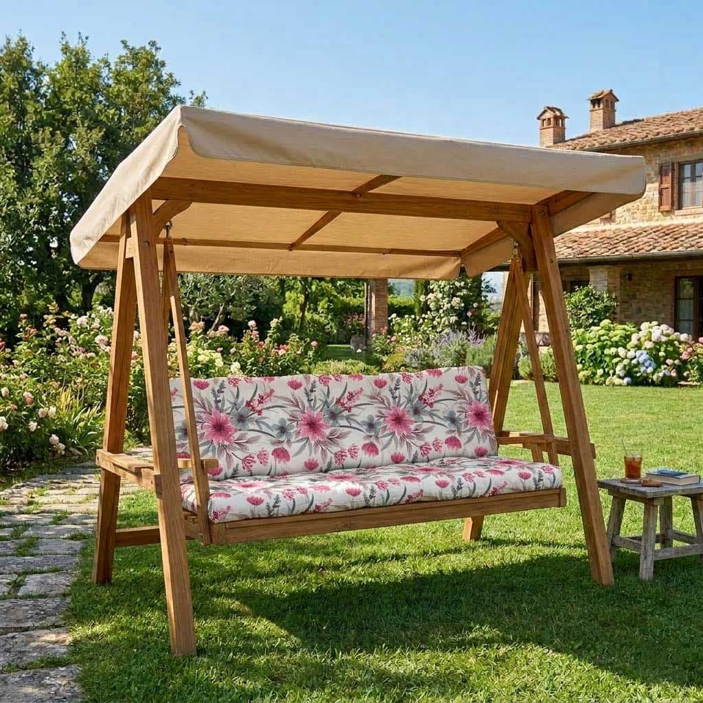 Jastuci za Baštensku Ljuljašku 180x65x65cm PINK SPRING