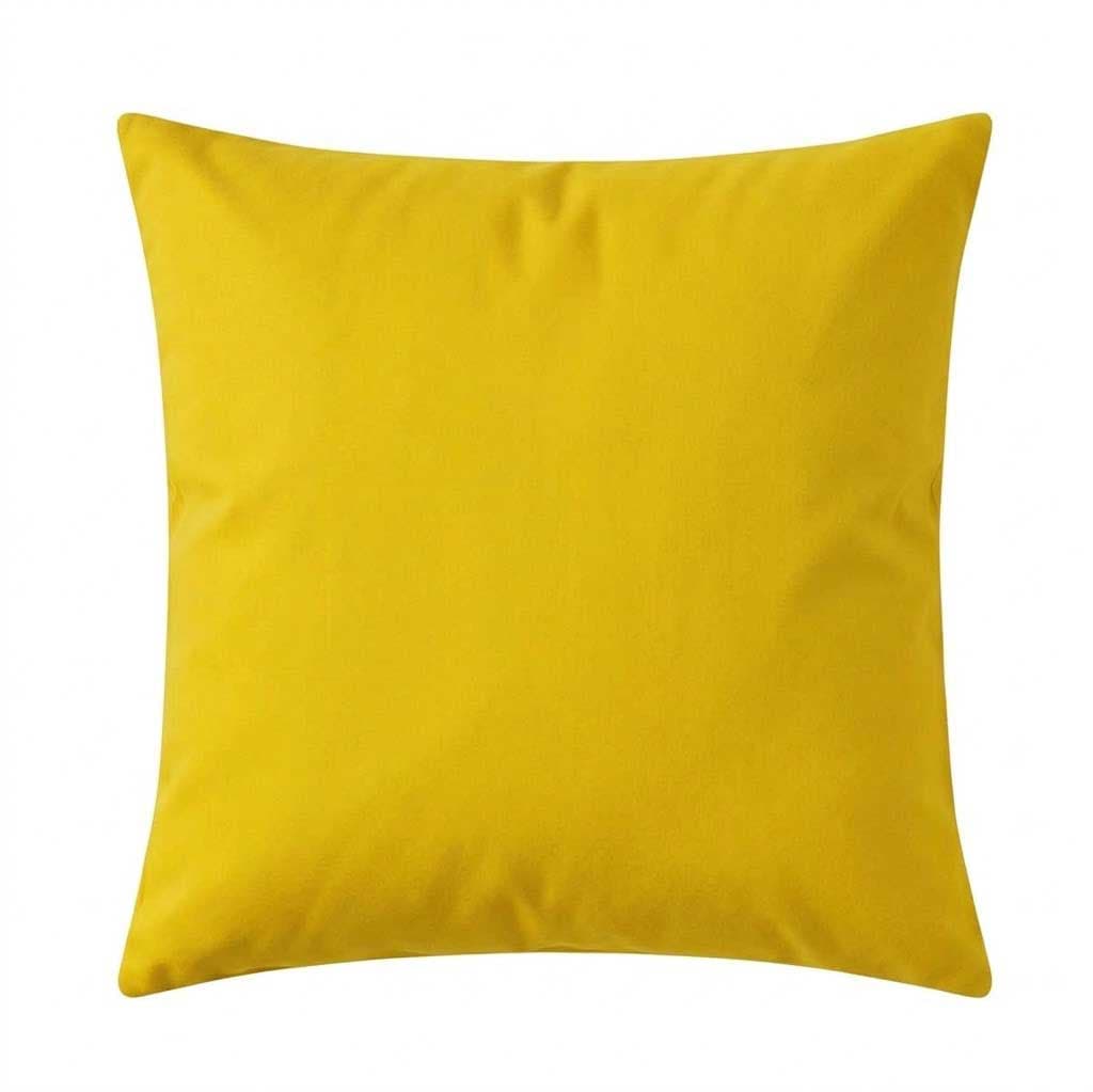 Pamučni dekorativni jastuk 50X50cm 1 komad YELLOW