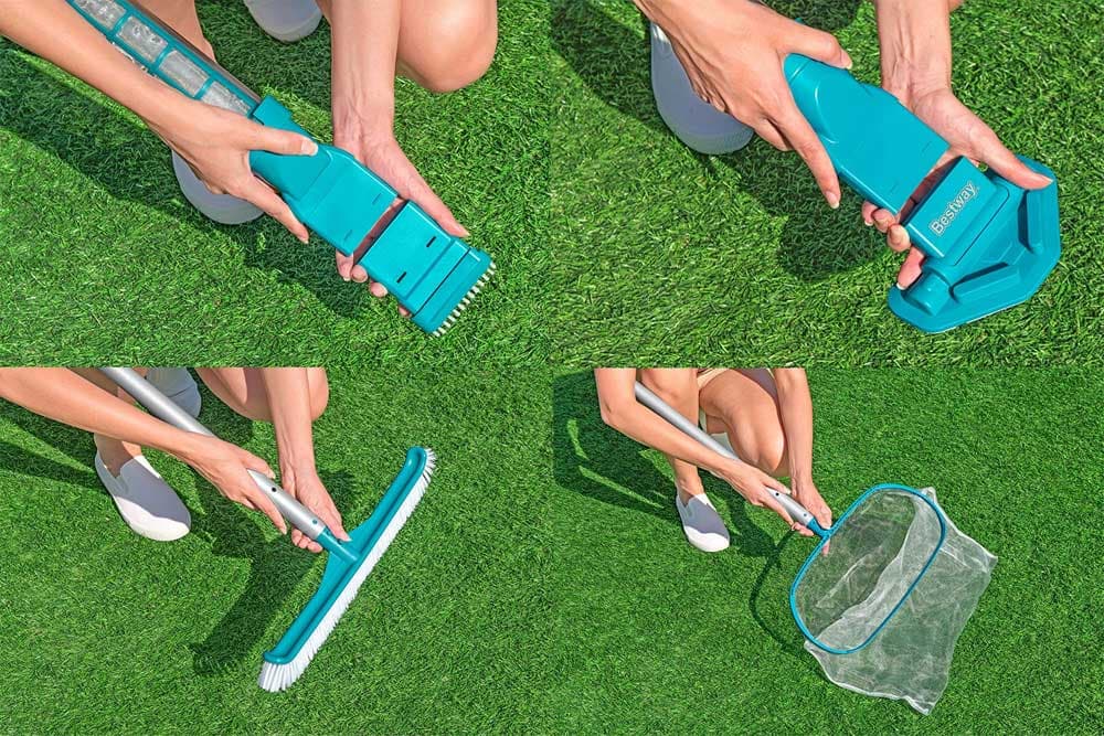 Bestway AquaSurge Aku set za čišćenje bazena 58831