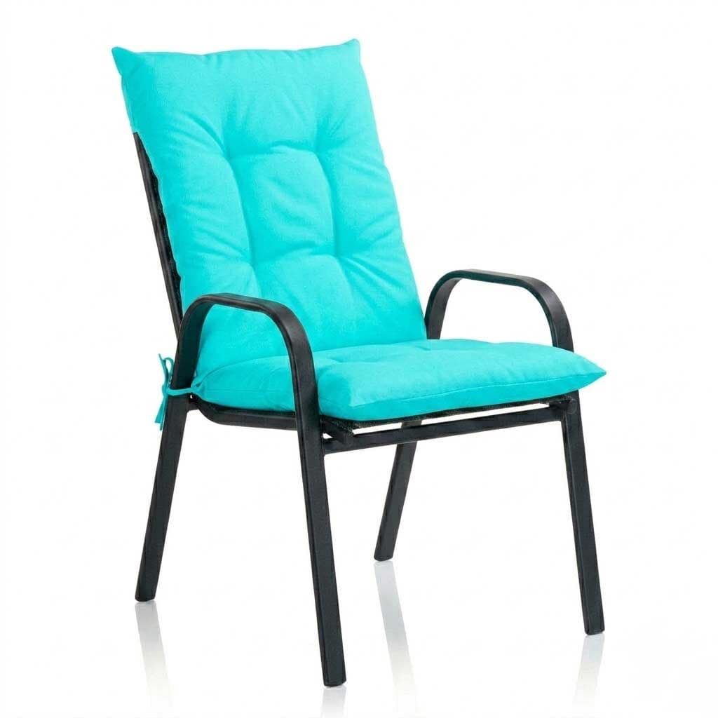 Jastuk Za Stolicu Sa Višim Naslonom 1 kom. 50x110 TURQUOISE