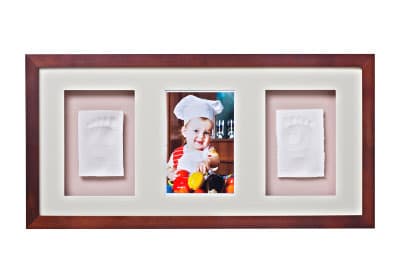 MemoryPrints Komplet za dečje otiske mahagoni - Trio Ram
