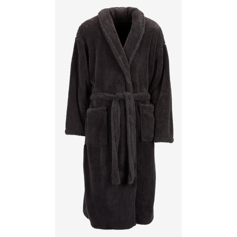 Bade mantil L/XL antracit – 100% poliester, 260 g/m²
