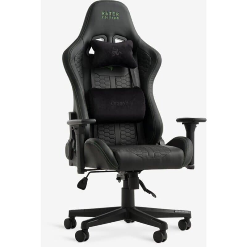 Gejmerska stolica TYPE Z Razer Edition™, crna/zelena