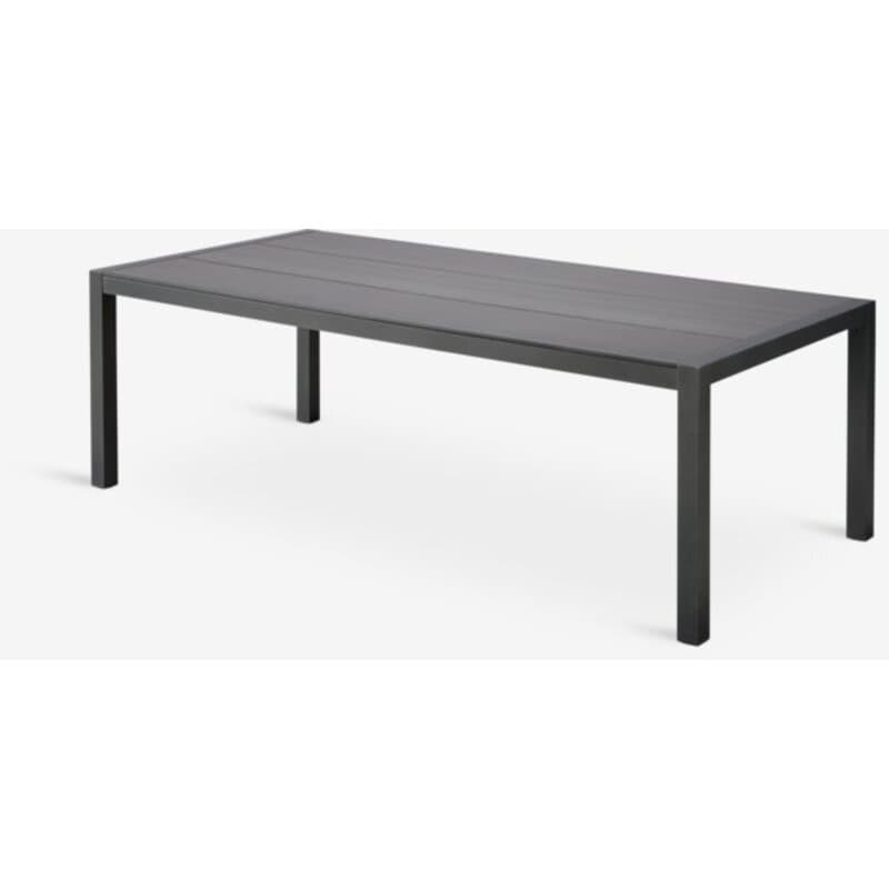 Baštenski sto Š100xD214 cm, siva boja
