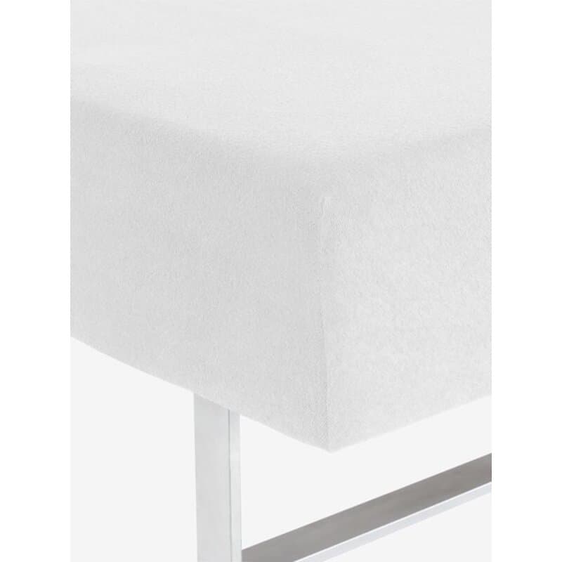 Frotirski čaršav sa lastišem 160x200x30 bela