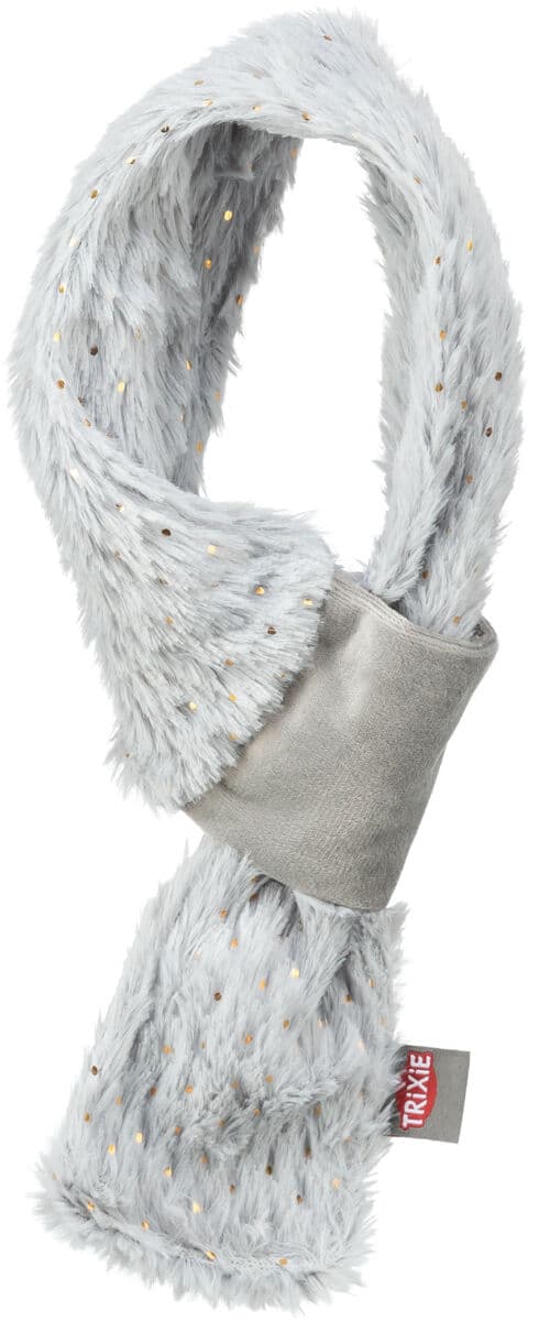 Ukrasni šal za pse Xmas veličina S silver TRIXIE 927334