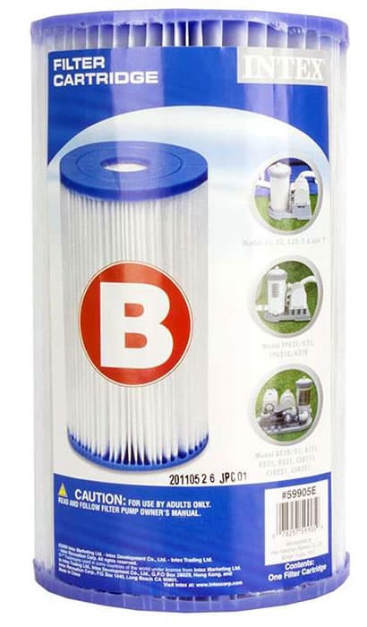 Uložak za filtersku pumpu Intex EasySet bazena prečnika 732 cm 29005 (59905) tip B