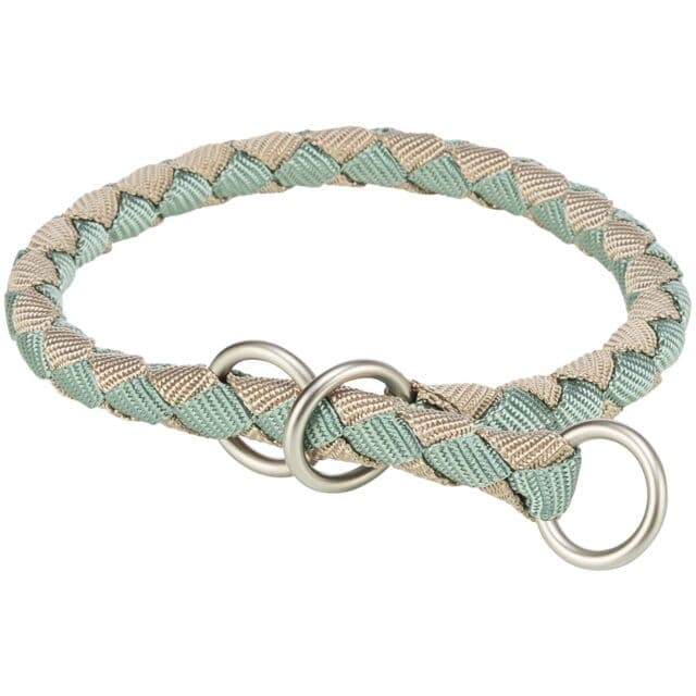 Ogrlica poludavilica za pse 39-45cm Cavo sage/sand TRIXIE 143834