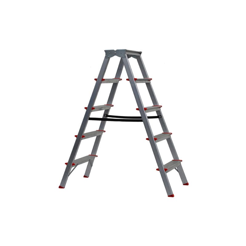 Dvostrane aluminijumske merdevine Maxmara Double Step 2x4 gazišta