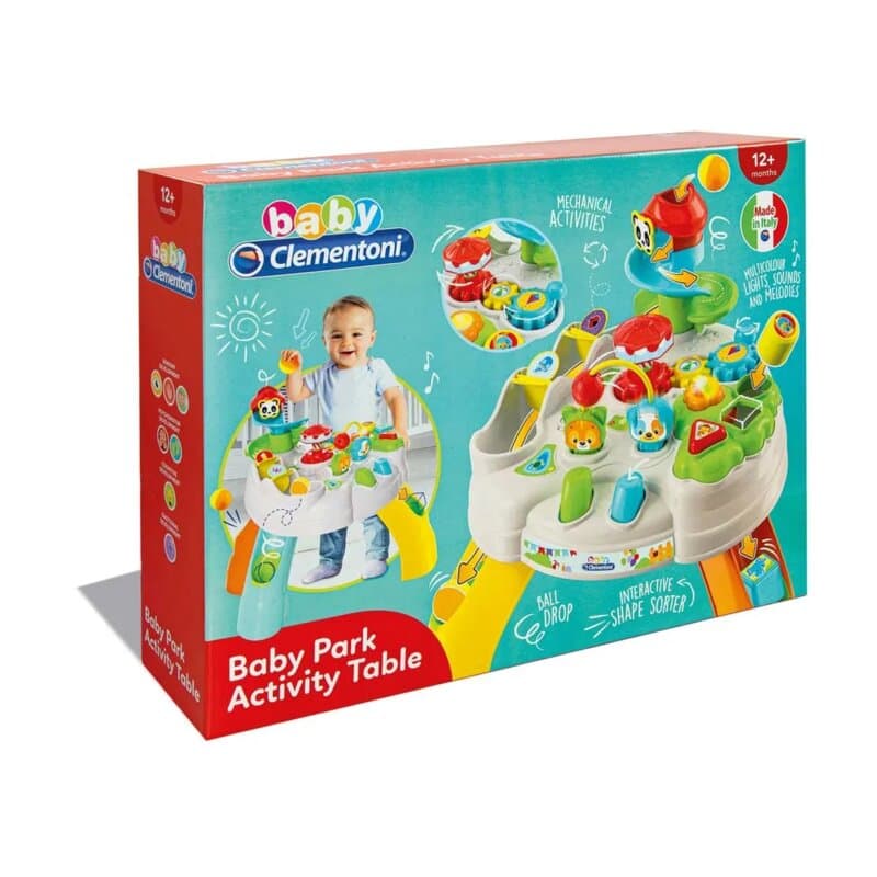 Clementoni Baby Happy Park - interaktivni edukativni sto za bebe