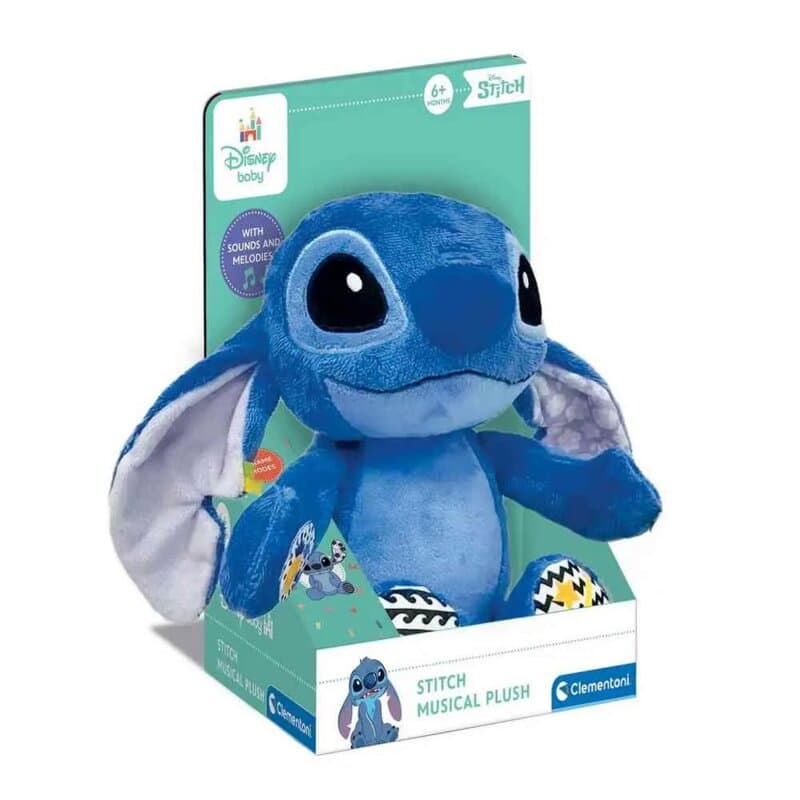 Clementoni Disney Stitch – Plišana Muzička Igračka